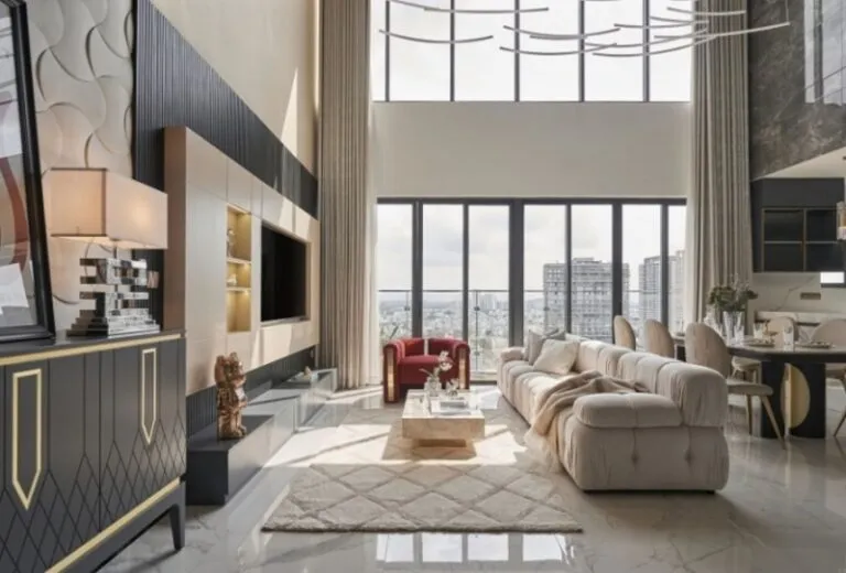 Thiết kế nội thất căn hộ duplex là nghệ thuật sắp xếp không gian