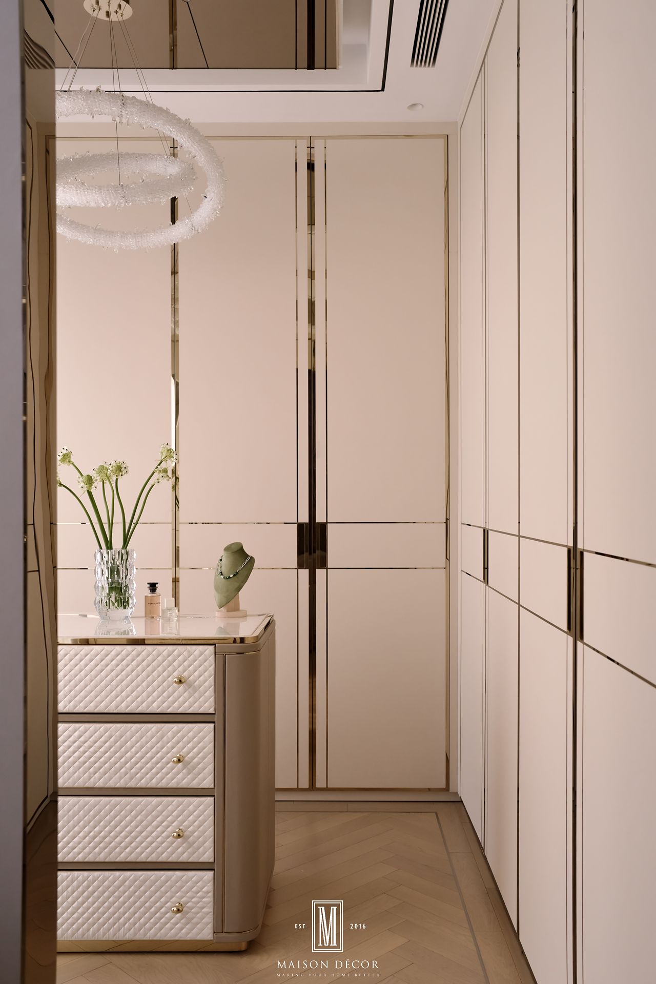 Thiết kế nội thất The Rivus - Walk-in Closet