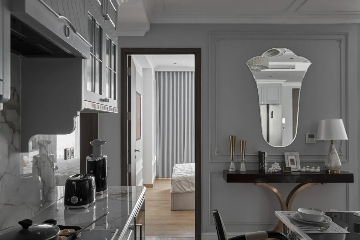 NHÀ MẪU MIDTOWN PHONG CÁCH BÁN CỔ ĐIỂN