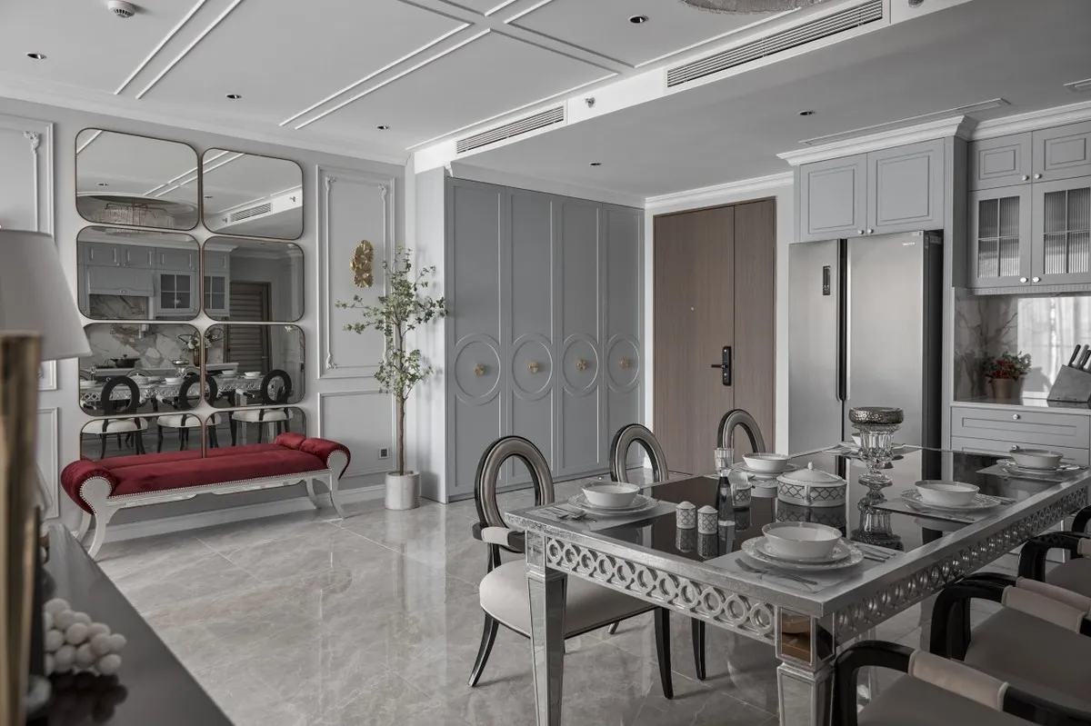 NHÀ MẪU MIDTOWN PHONG CÁCH BÁN CỔ ĐIỂN