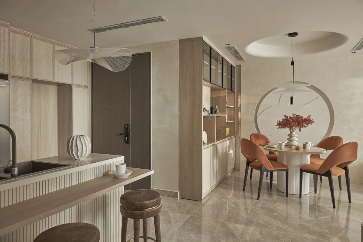 NHÀ MẪU MIDTOWN PHONG CÁCH WABI SABI