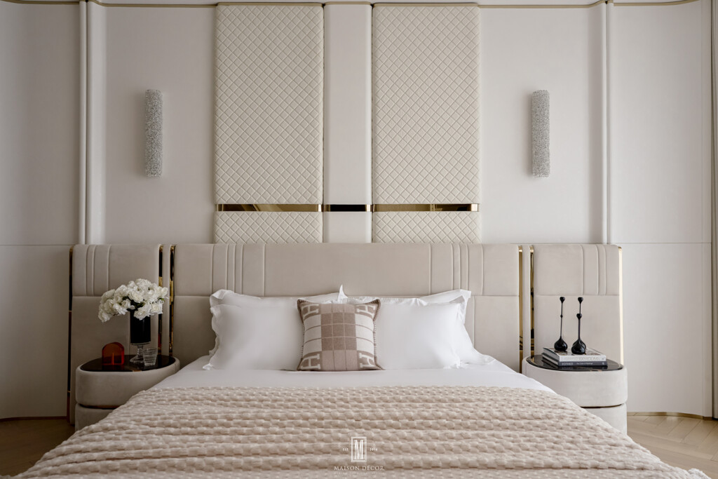 Mẫu vách đầu giường đẹp: 6 Ý tưởng Modern Luxury độc bản