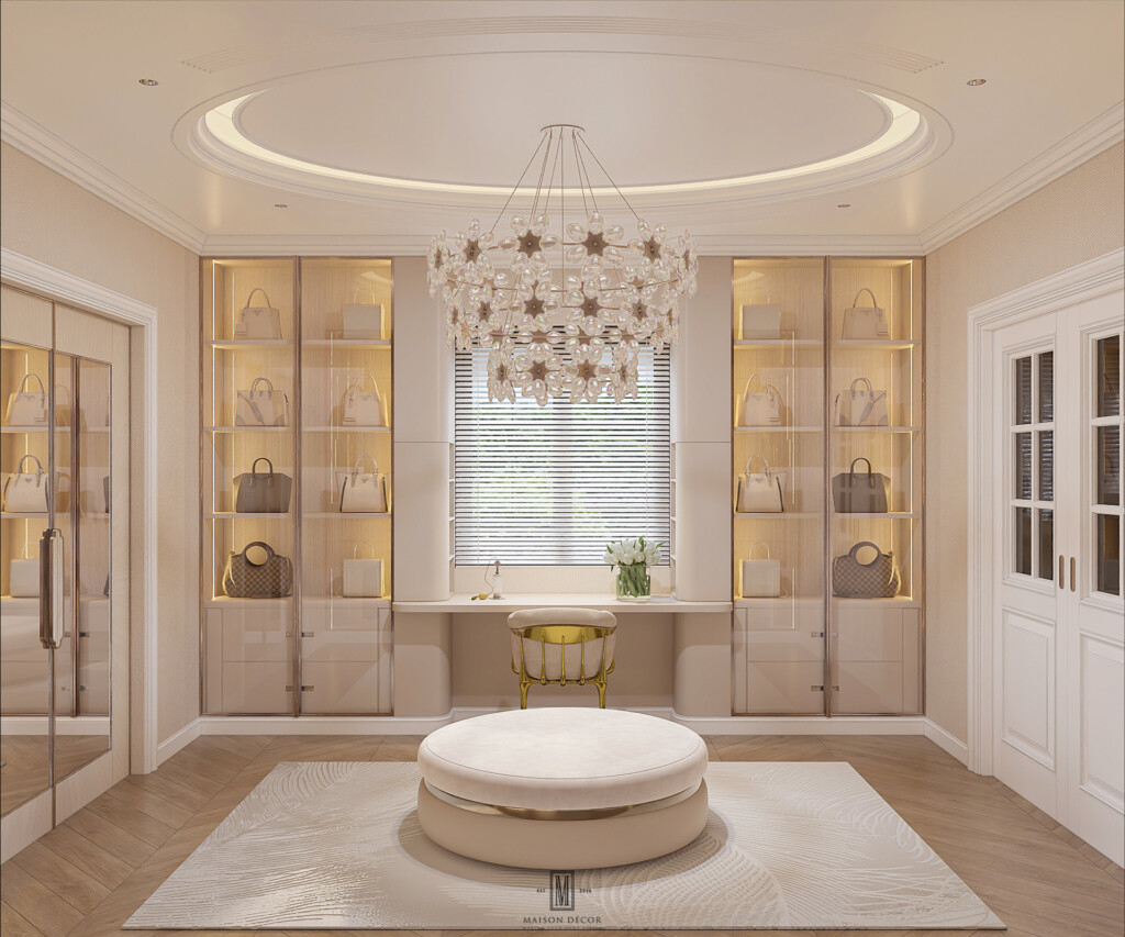 Nghệ thuật thiết kế Phòng thay đồ (Walk-in Closet) chuẩn 5 sao